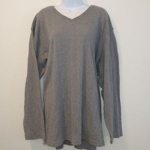 Basic Editions Women's long sleeve shirt, Size 3XL